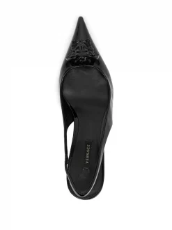 Versace 1B090 Escarpins Medusa à Bride Arrière Femme -Pas Cher Versace Boutique 17013571 34318836 600