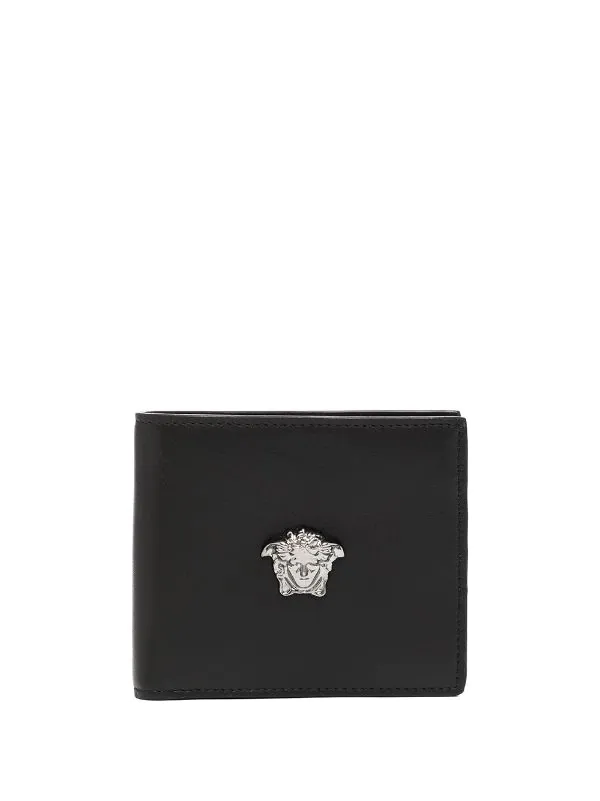 Versace Portefeuille Medusa En Cuir 1B00E 1 Versace Portefeuille Medusa En Cuir 1B00E