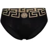 ( Positively Conscious ) Versace Culotte à Taille Greca A1008 BLACK