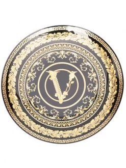 Versace Assiette Virtus Gala (17 Cm) Versace Virtus Gala Black