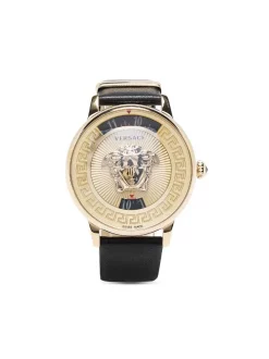 Versace BLACK Montre Medusa Icon 38mm Homme