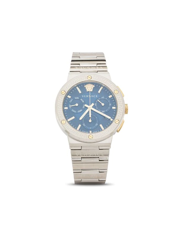 Versace Montre Greca Logo 43 Mm Homme 1 Versace Montre Greca Logo 43 Mm Homme