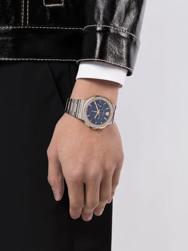 Versace Montre Greca Logo 43 Mm Homme 2 Versace Montre Greca Logo 43 Mm Homme – Image 2