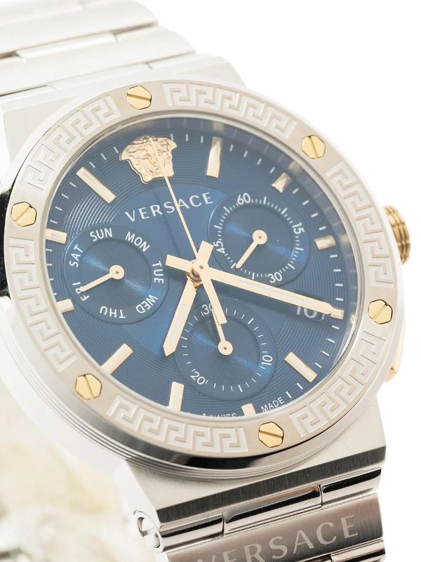 Versace Montre Greca Logo 43 Mm Homme 3 Versace Montre Greca Logo 43 Mm Homme – Image 3