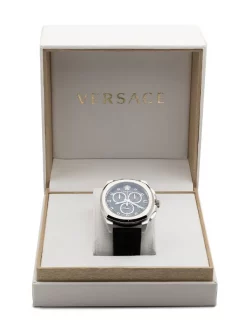 Versace Montre Chronographe Geo 40 Mm CHAMPAGNE -Pas Cher Versace Boutique 17023578 37418300 600