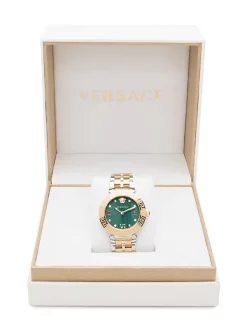 Versace GOLD-TONE Montre Greca Icon 36 Mm Femme -Pas Cher Versace Boutique 17024330 37394951 600