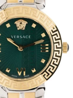 Versace GOLD-TONE Montre Greca Icon 36 Mm Femme -Pas Cher Versace Boutique 17024330 37395840 600