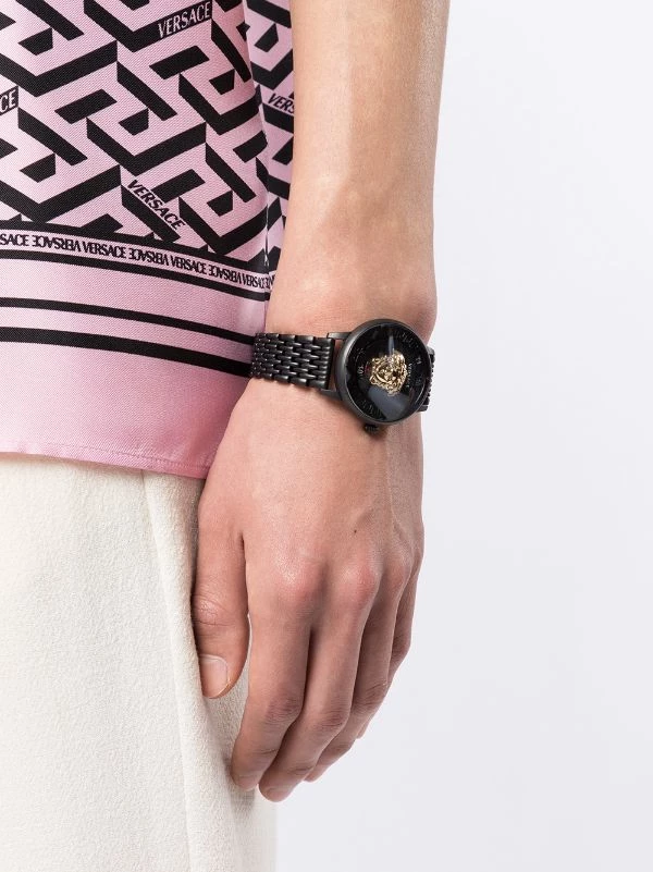Versace Montre Medusa Icon 38mm BLACK 2 Versace Montre Medusa Icon 38mm BLACK – Image 2