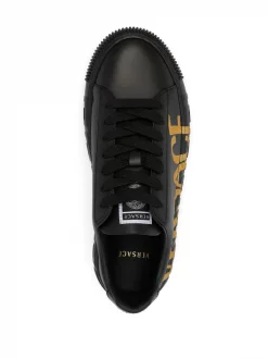 Versace Baskets Greca à Logo Imprimé Femme 7 Versace Baskets Greca à Logo Imprimé Femme -Pas Cher Versace Boutique 17024754 34564266 600