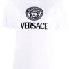 Versace T-shirt à Logo Imprimé Femme