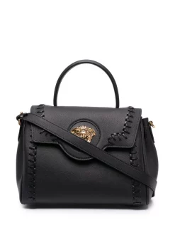 Versace 1B00V BLACK VERSACEGOLD Sac Cabas Medusa à Plaque Logo Femme -Pas Cher Versace Boutique 17034301 72cd3454 31f9 4bd1 8acf 4eba17f14683 600