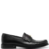 Versace Mocassins La Medusa En Cuir 1B00V BLACK