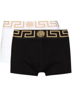 ( Positively Conscious ) Versace A83K Boxer Medusa En Coton Homme