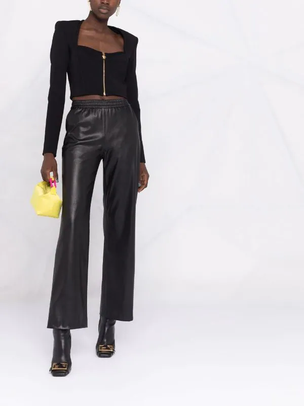 Versace Haut Crop à Encolure Carrée Femme 2 Versace Haut Crop à Encolure Carrée Femme – Image 2