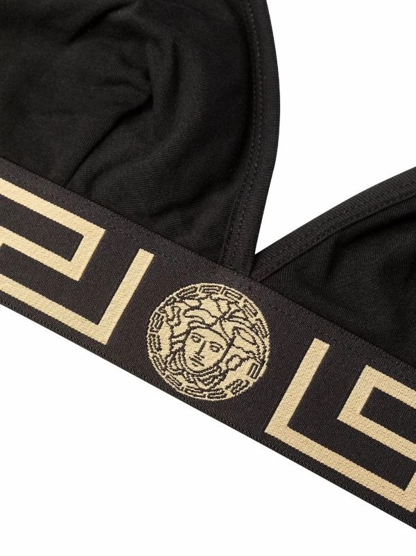 Versace Soutien-gorge à Bande Greca Femme 3 Versace Soutien-gorge à Bande Greca Femme – Image 3