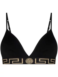 Versace Soutien-gorge à Bande Greca Femme