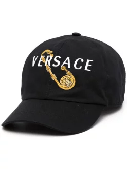 Versace Casquette à épingle Brodée A1008 BLACK