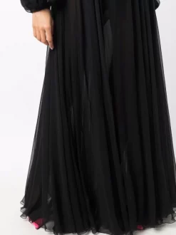 Versace Robe Longue à Encolure Cœur 1B000 BLACK -Pas Cher Versace Boutique 17148613 34855383 600