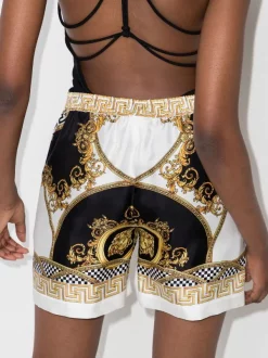 ( Nouvelle Collection ) Versace Short En Soie à Imprimé Barocco 5W170 BIANCO+ORO+NERO 6 ( Nouvelle Collection ) Versace Short En Soie à Imprimé Barocco 5W170 BIANCO+ORO+NERO -Pas Cher Versace Boutique 17194976 39233031 600