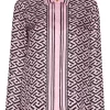 ( Nouvelle Collection ) Versace Chemise La Greca En Soie Femme