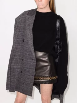 ( Nouvelle Collection ) Versace Minijupe En Peau D'agneau à Détail De Chaîne Femme 9 ( Nouvelle Collection ) Versace Minijupe En Peau D'agneau à Détail De Chaîne Femme -Pas Cher Versace Boutique 17195759 38641094 600