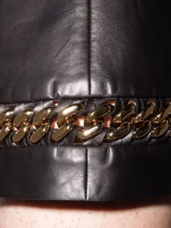 ( Nouvelle Collection ) Versace Minijupe En Peau D'agneau à Détail De Chaîne Femme 8 ( Nouvelle Collection ) Versace Minijupe En Peau D'agneau à Détail De Chaîne Femme -Pas Cher Versace Boutique 17195759 38668975 600