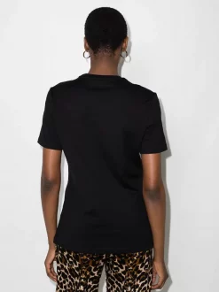 ( Nouvelle Collection ) Versace 2B130 NERO ORO T-shirt à Logo Medusa Imprimé Femme -Pas Cher Versace Boutique 17196056 38032222 600