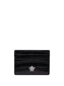 Versace 1B00E NERO Portefeuille Medusa Head à Design Embossé Homme