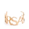 Versace 3J000 GOLD Bracelet Manchette à Logo Femme