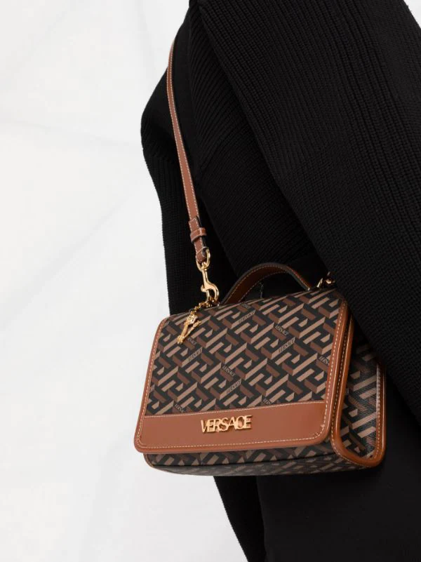 Versace Sac Porté épaule La Greca Signature Femme 3 Versace Sac Porté épaule La Greca Signature Femme – Image 3