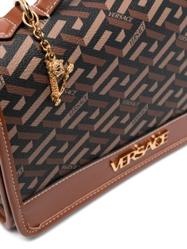 Versace Sac Porté épaule La Greca Signature Femme 5 Versace Sac Porté épaule La Greca Signature Femme – Image 5