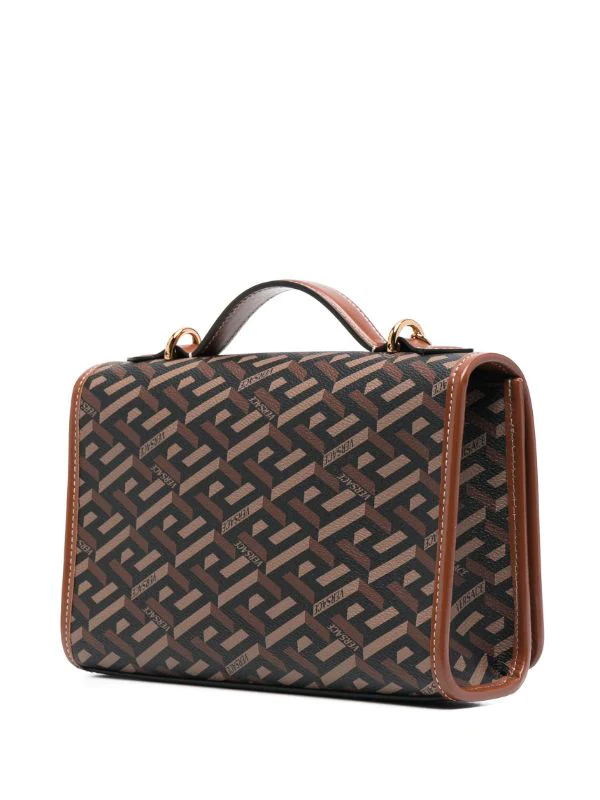 Versace Sac Porté épaule La Greca Signature Femme 4 Versace Sac Porté épaule La Greca Signature Femme – Image 4