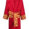 Versace Robe De Chambre à Motif Medusa Head Z7012 RED