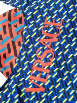 Versace Maillot De Bain à Imprimé Géométrique Femme -Pas Cher Versace Boutique 17299340 35637068 600