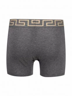 Versace Lots De 2 Boxers à Ceinture à Logo A91M BK/GR -Pas Cher Versace Boutique 17299988 35844488 600