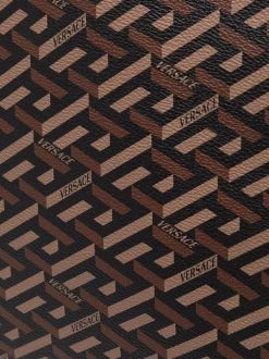 Versace 5B17V Sac Cabas La Greca à Motif Géométrique Homme -Pas Cher Versace Boutique 17320641 35791807 600