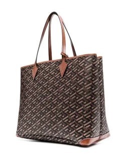 Versace 5B17V Sac Cabas La Greca à Motif Géométrique Homme -Pas Cher Versace Boutique 17320641 35791814 600