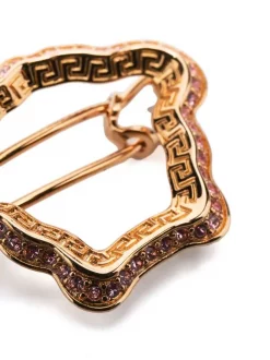 ( Nouvelle Collection ) Versace 4J310 GOLD - LIGHT ROSE Barrette La Medusa Femme -Pas Cher Versace Boutique 17321793 37700403 600