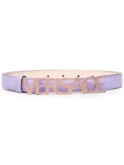 ( Nouvelle Collection ) Versace Ceinture à Plaque Logo Femme