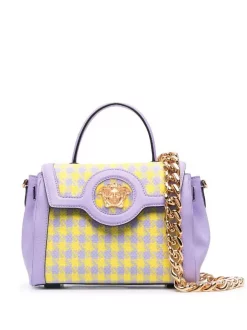 ( Nouvelle Collection ) Versace Sac La Medusa Médium 6L14V ORCHID + PINEAPPLE + LILLA