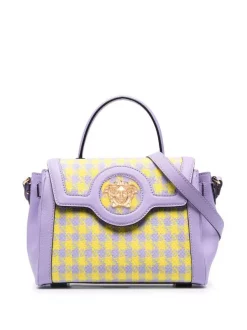 ( Nouvelle Collection ) Versace Sac La Medusa Médium 6L14V ORCHID + PINEAPPLE + LILLA -Pas Cher Versace Boutique 17321797 36986808 600