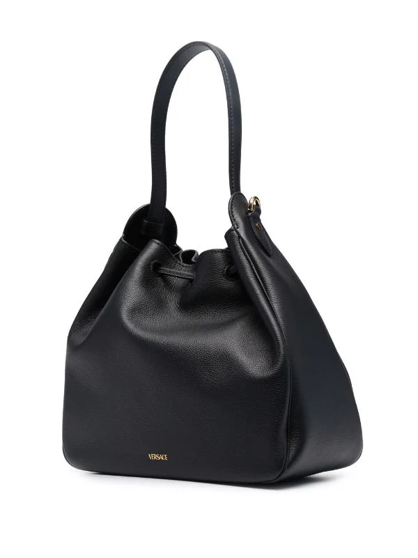 ( Nouvelle Collection ) Versace Sac Seau à Plaque Medusa K41NV BLACK BLACK VERSACE GOLD 3 ( Nouvelle Collection ) Versace Sac Seau à Plaque Medusa K41NV BLACK BLACK VERSACE GOLD – Image 3