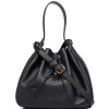 ( Nouvelle Collection ) Versace Sac Seau à Plaque Medusa K41NV BLACK BLACK VERSACE GOLD