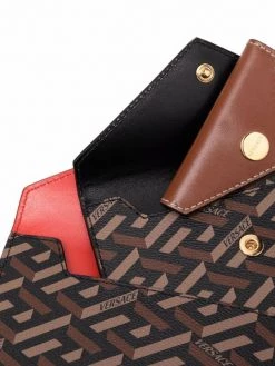 Versace Lot De Trois Porte-cartes La Greca Femme -Pas Cher Versace Boutique 17321804 36594958 600