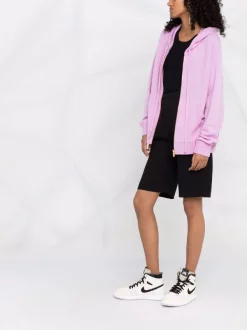 ( Nouvelle Collection ) Versace Hoodie Zippé à Imprimé Greca 1PB90 PINK -Pas Cher Versace Boutique 17321817 36949332 600