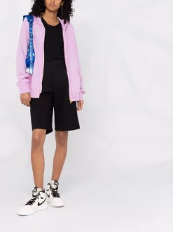 ( Nouvelle Collection ) Versace Hoodie Zippé à Imprimé Greca 1PB90 PINK -Pas Cher Versace Boutique 17321817 36949342 600