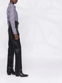 ( Nouvelle Collection ) Versace Chemise à Imprimé La Greca Femme -Pas Cher Versace Boutique 17321824 36768369 600