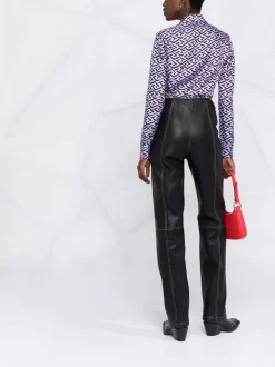 ( Nouvelle Collection ) Versace Chemise à Imprimé La Greca Femme -Pas Cher Versace Boutique 17321824 36769212 600