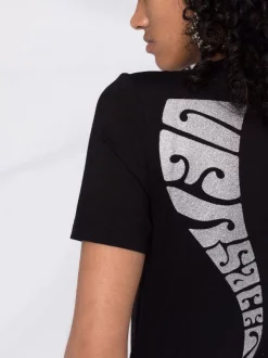 ( Nouvelle Collection ) Versace T-shirt à Imprimé Graphique Femme -Pas Cher Versace Boutique 17321831 37042806 600