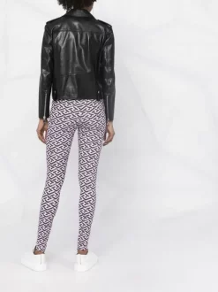 ( Nouvelle Collection ) Versace 5P210 CANDY + BLACK Legging à Imprimé La Greca Femme -Pas Cher Versace Boutique 17321833 73bdfbce d0b3 4c41 ab1a c4ef89f8b1bd 600